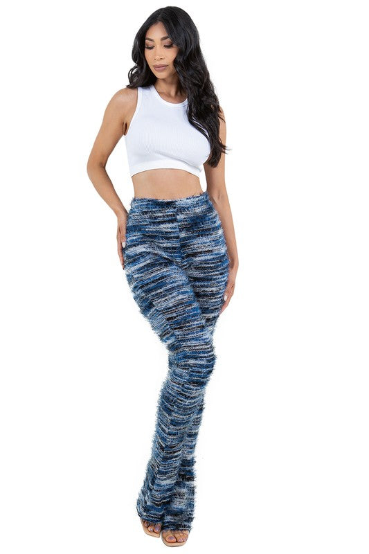 AZURE KNIT - Knit leggings